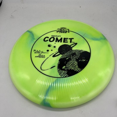 Discraft Limited Run Michael Johansen Comet Green With Black Stamp 177+