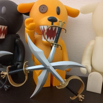 Buster-kun pillows 400% KUBRICK 3 figures | eBay