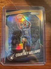 2025 Panini Prizm WNBA COURTNEY WILLIAMS #69 Black Gold Prizm SSP #3/5 LYNX