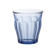 Duralex Picardie Marine 7.75 oz Tempered Glass Tumblers - Set of 6, Made in Fran