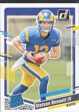 2023 Donruss #358 Stetson Bennett IV RC Los Angeles Rams
