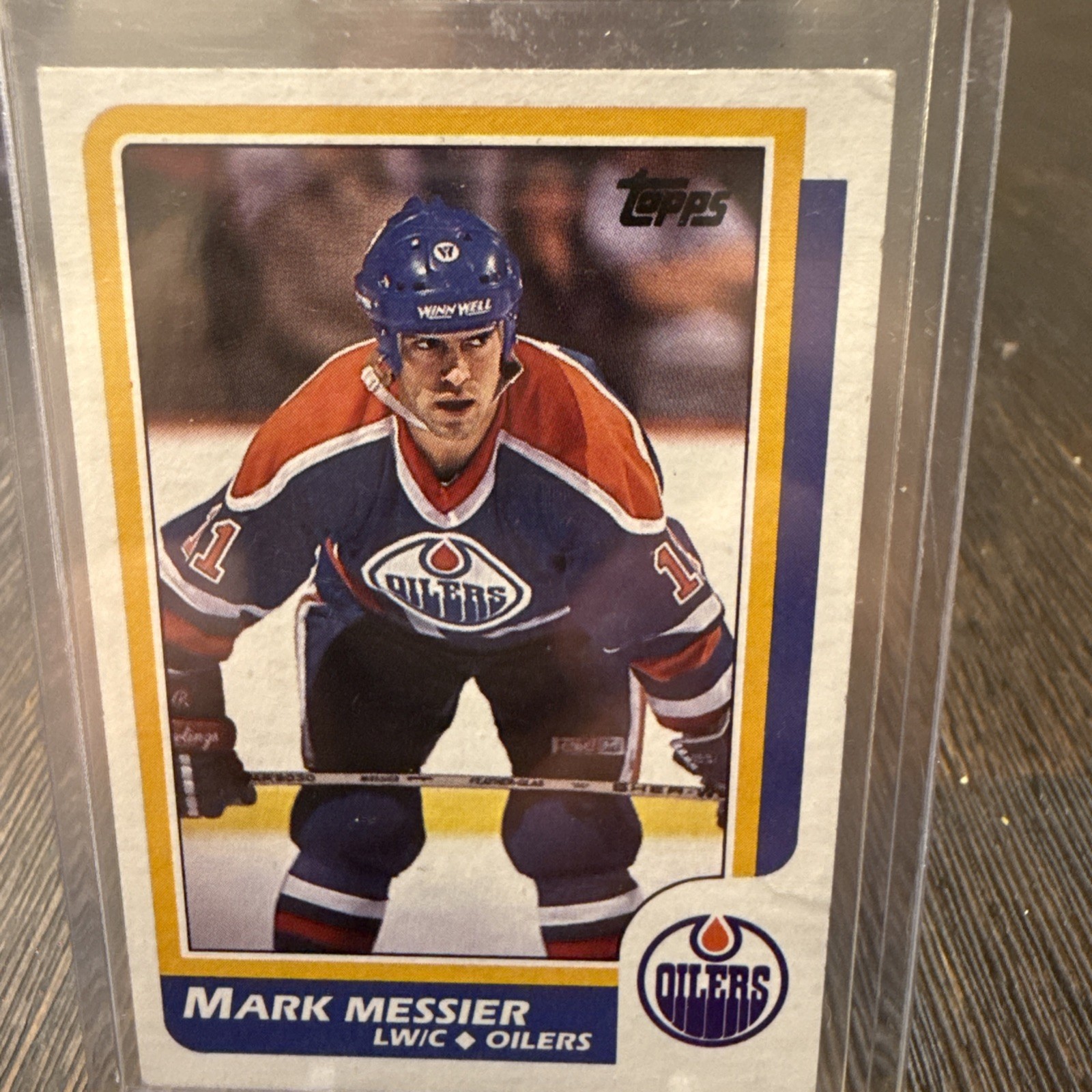 1986-87 Topps - Mark Messier #186