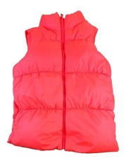 Old Navy Girls Puffer Vest Winter Hot Pink Sleeveless Warm size XXL 16 JH1238