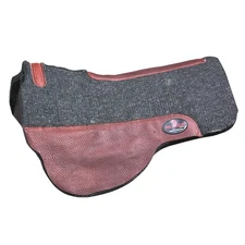 33HS 30X39 Made In Usa Wool Felt Horse Western Saddle Pad 1" Treeless Hilason