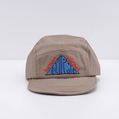 Brain Dead Kappe Khaki Baumwolle One Size Herren Equipment Short Brim Camp Hat