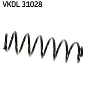 1X Fahrwerksfeder SKF Vkdl 31028 FüR VW Golf 4 1J1 NEW Beetle 9C1 1C1 16V FSI