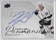 2024-25 Upper Deck Premier Premier Penmanship Tanner Jeannot #PEN-TJ Auto 8d2