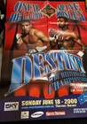Oscar De La Hoya v Shane Mosley WBC Welterweight Championship Boxing Poster.