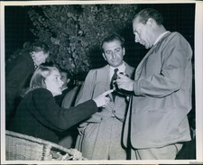 1949 Ingrid Bergman Actress Rossellini Director Art Cohn Script Write Photo 8x10
