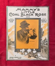 Original 1916 MAMMYS LITTLE COAL BLACK ROSE, ...