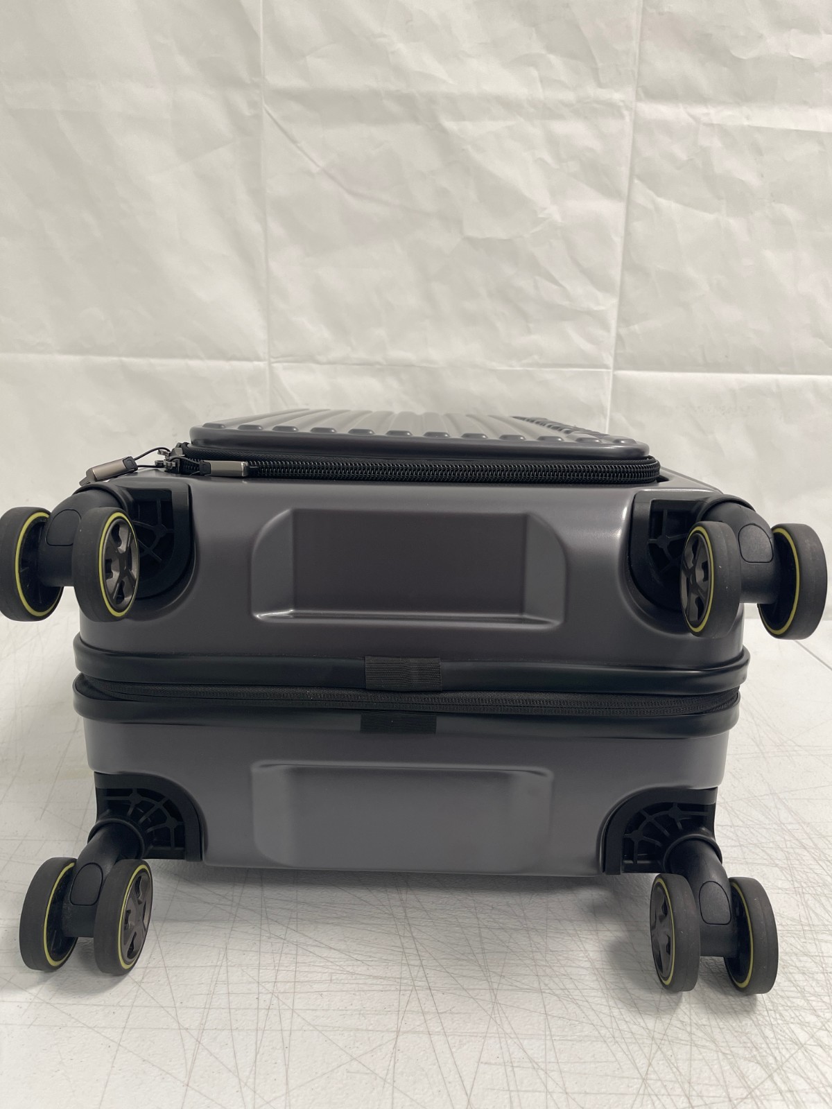 Delsey Paris 22" Front Lid Carry-On Hardside Spinner Luggage, Graphite