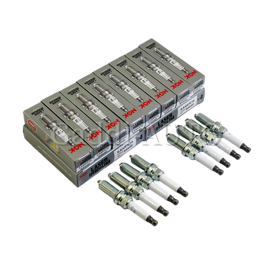 8PCS NGK 94940 Laser Iridium Spark Plug ILKAR7C10 For Range Rover Land Rover