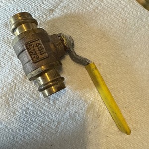 Apollo 3/4" 70-304-01 Threaded Ball Valve 600 CWP Brass USA made