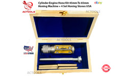 New Cylinder Engine Hone Kit 45mm To 65mm Honing Machine 4 Set Honing Stones New Cylinder Engine Hone Kit 45mm To 65mm Honing Machine 4 Set Honing Stones
