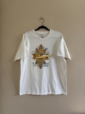 Scientology Writers of the Future L. Ron Hubbard White Graphic Tee L Mens Gildan