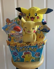 Pokémon Theme Gift Basket | Birthday/ Easter Gift Baskets | Gift Baskets|
