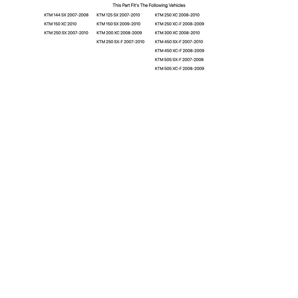 Cycra Powerflow Rear Fender Orange For KTM 450 SX-F 2007-2010 - Изображение 3 из 4