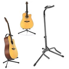 Adjustable Cello Guitar Stand with Bow Holder - Lightweight, Foldable, Stur...