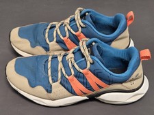 Oakley Sports Wear Mens Low Top Athletic Sneakers Shoes Blue Beige Size 10