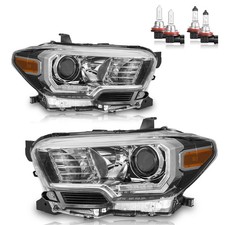 Pair Headlights For 2016-2022 Toyota Tacoma Trd W Led Drl Headlamps Wbulbs Pair Headlights For 2016-2022 Toyota Tacoma Trd W Led Drl Headlamps Wbulbs