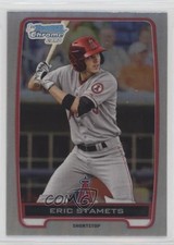 2012 Bowman Draft Chrome Draft Picks Refractor Eric Stamets #BDPP127 jm6