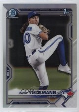 2021 Bowman Draft Chrome Refractor Ricky Tiedemann #BDC-89 11qz