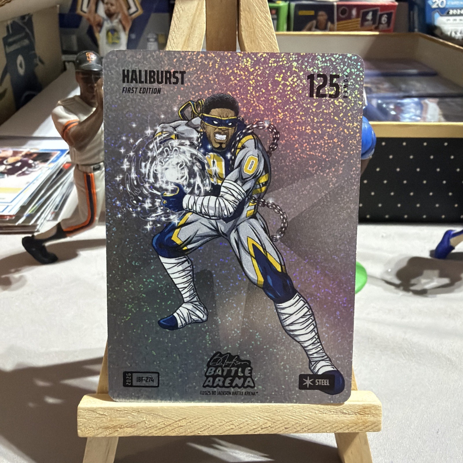 Bo Jackson Battle Arena HALIBURST Tyrese Haliburton IBF-274 Steel Icons Foil