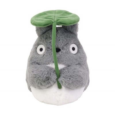 My Neighbor Totoro Big Totoro Holding Leaf Plush Sun Arrow K9002