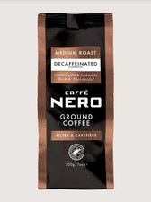 Caffe Nero Medium Roast Decaffeinated Ground Coffee 200g
