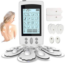 Dual Channel 16 Modes Muscle Stimulator for Pain Relief Therapy, Electronic Puls