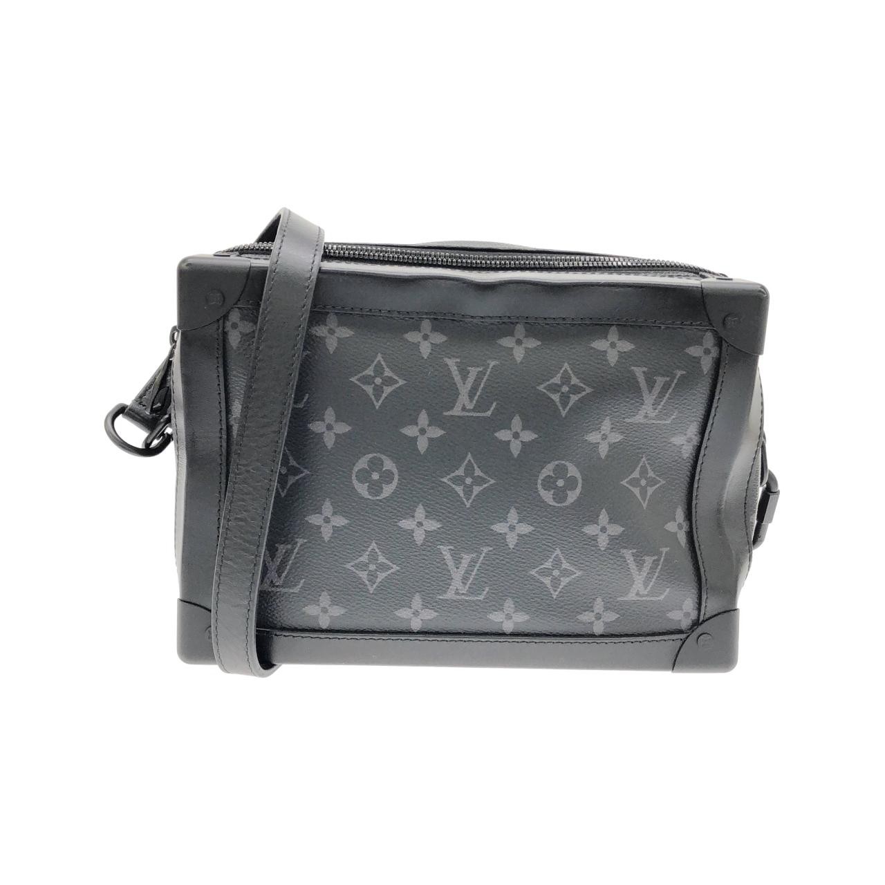Authentic Louis Vuitton Monogram Eclipse Soft Trunk M44730 Shoulder Bag #270...