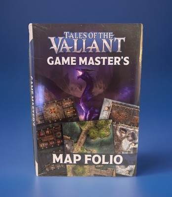 NEW Tales of the Valiant Game Masters Guide Map Folio Kobold Press Role Playing