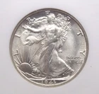 1943 "S" Walking Liberty Half Dollar *DOUBLE DIE* FS-010.5 50c NGC MS65 #006 Gem