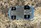Disney Pixar Cars 2005 Blue Dinoco Lightning McQueen 1:55 Scale Diecast Race Car — photo 3