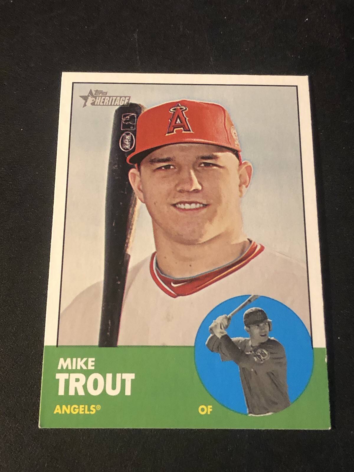 2012 Topps Heritage Mike Trout #207