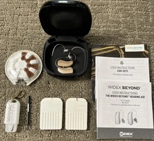 Widex Beyond  B-F2 220 Digital Hearing Aid for mild to severe losses RITE Pair