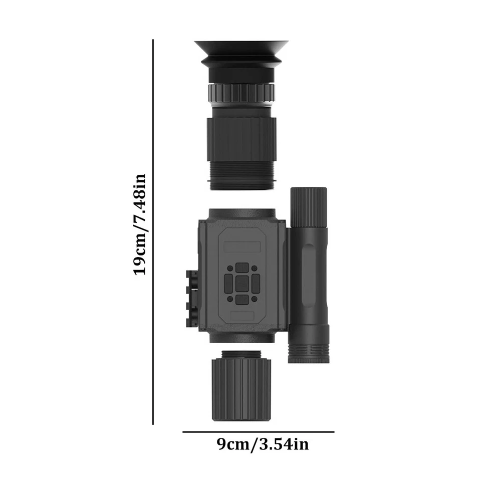 1080P Infrared Night Vision Scope 940nm 4X Digital Zoom Night Vision MonocularGb - Image 3 of 4