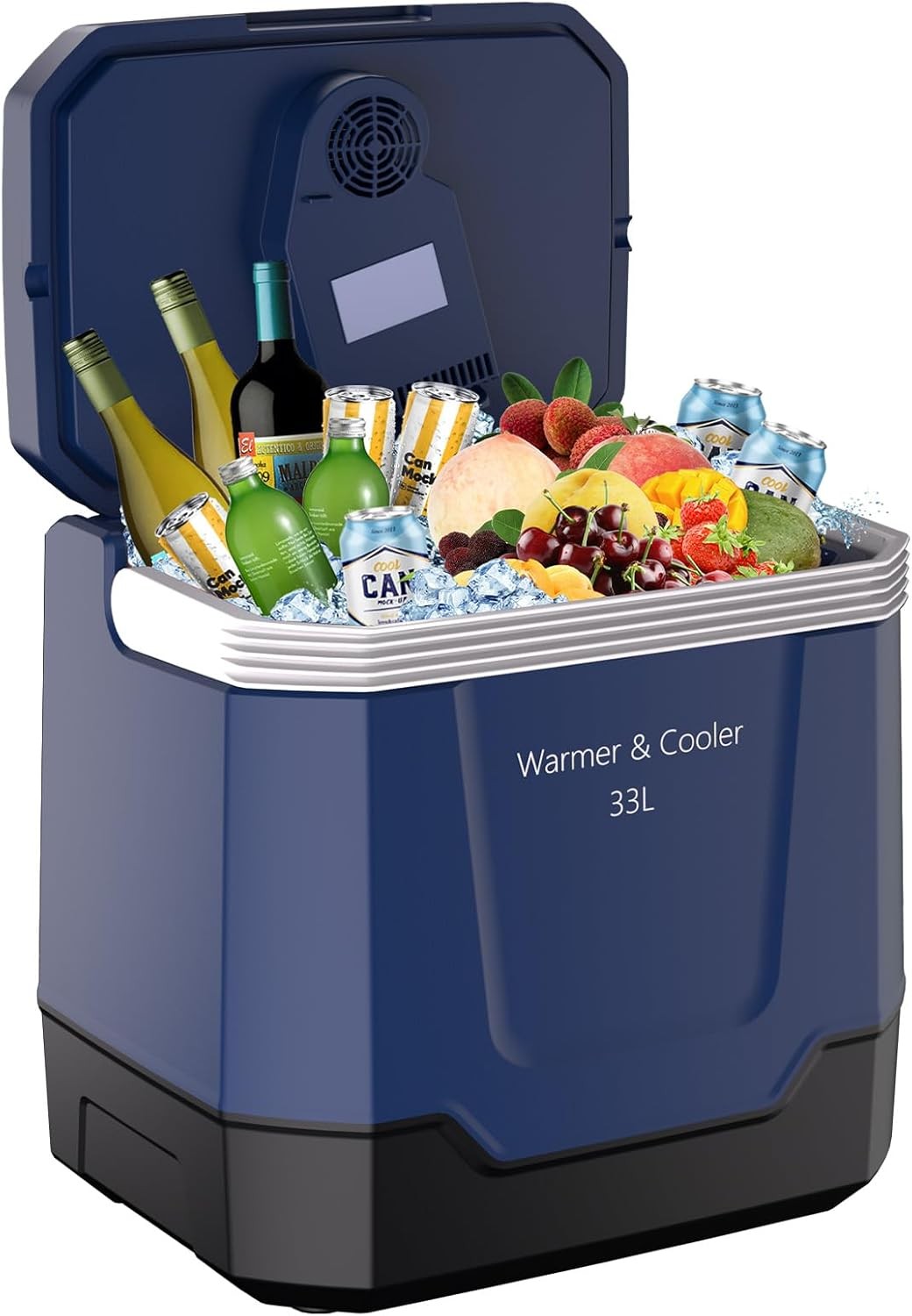 Warmer Dual-power Car Refrigerator 12v/110v