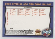 1998 Topps Stars Ballot Cards AFC Punter #19