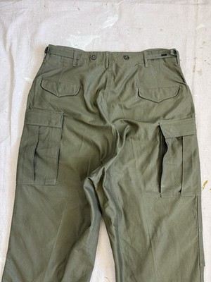 VTG 50s M-1951 Field Cargo Pants US Army M51 Trousers Wide Leg