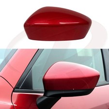 For Mazda CX-5 2013-2014 Red Left Side Rearview Mirror Cover Housing
