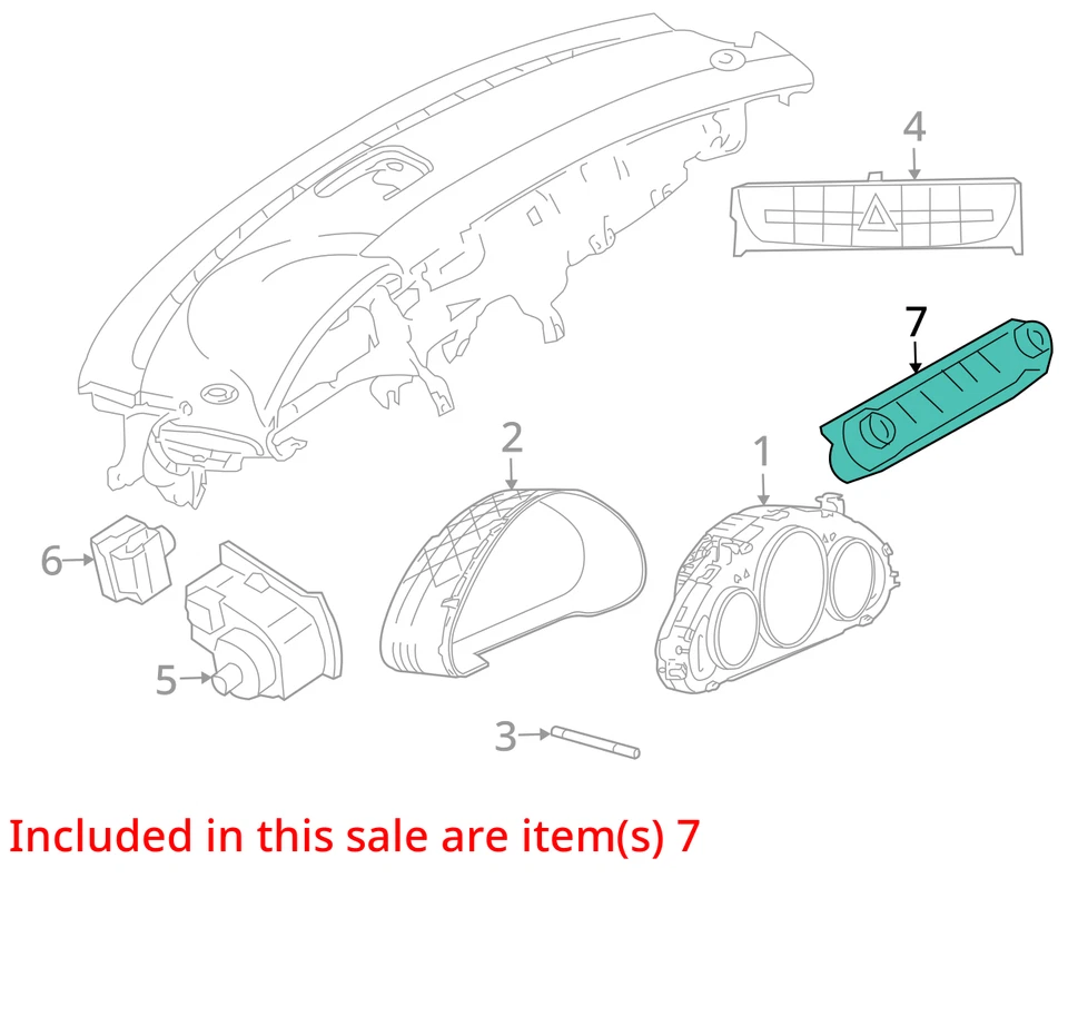 Control de temperatura 219 tipo CLS550 delantero compatible 06-07 MERCEDES CLASE CLS 1582499 Foto 3 de 4