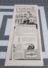 1939 Pennzoil Oil Lubrication Car Service Women Shorts Vintage Print Ad