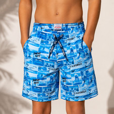 Sturdy Jungen Badehose Blue California Surfin...