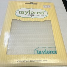 Taylored Expressions Embossing Folder Cable Knit Plastic 4.5x5.75 TEEF21