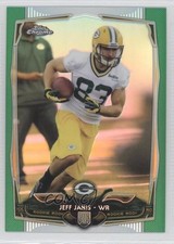 2014 Topps Chrome Green Refractor Jeff Janis #192 1x9