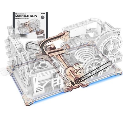ROKR Marble Run Link Pack for LGC01 and LGA01 - 3D Wooden Puzzles for Adults
