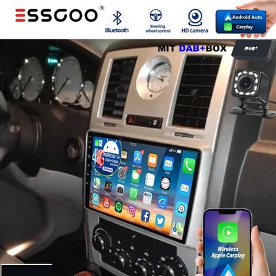 6+128GB Android Autoradio CarPlay WiFi GPS Navi für Chrysler 300 300C 05-10 DAB+