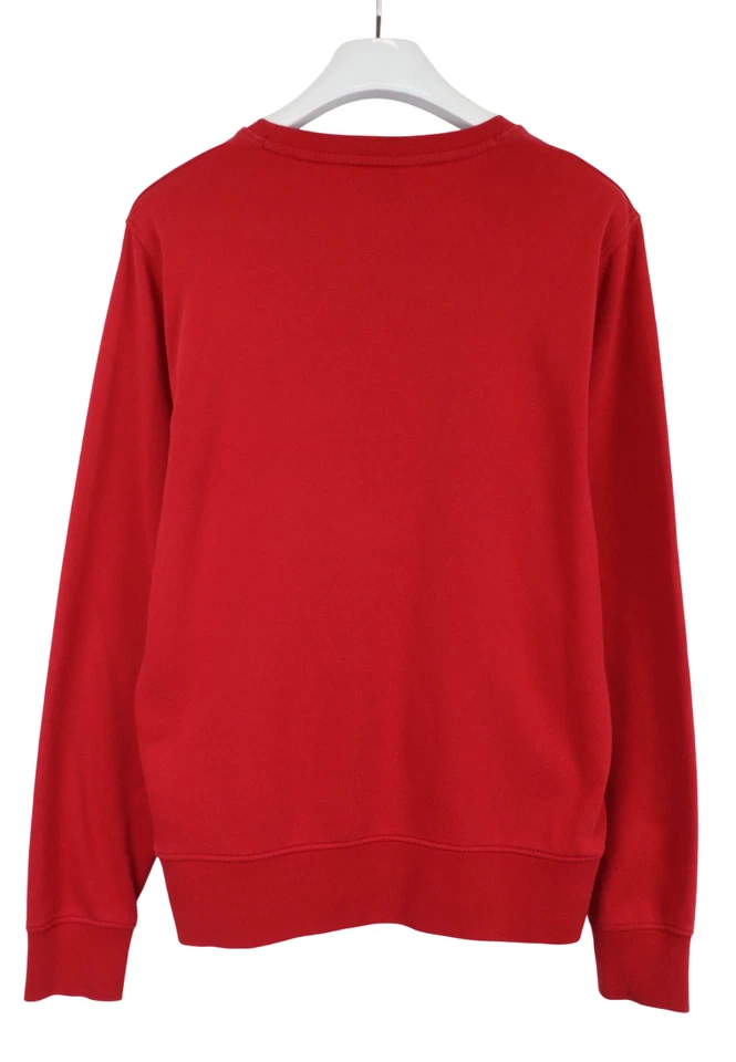 Gant Sweatshirt Herren Groß Pullover Rundhals Rot Bedruckt Logo - Bild 2 von 4