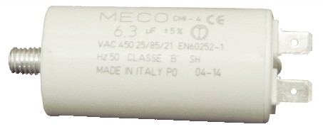 Condensatore 12,5 microfarad motore elettrico elettropompa capacitor 450V